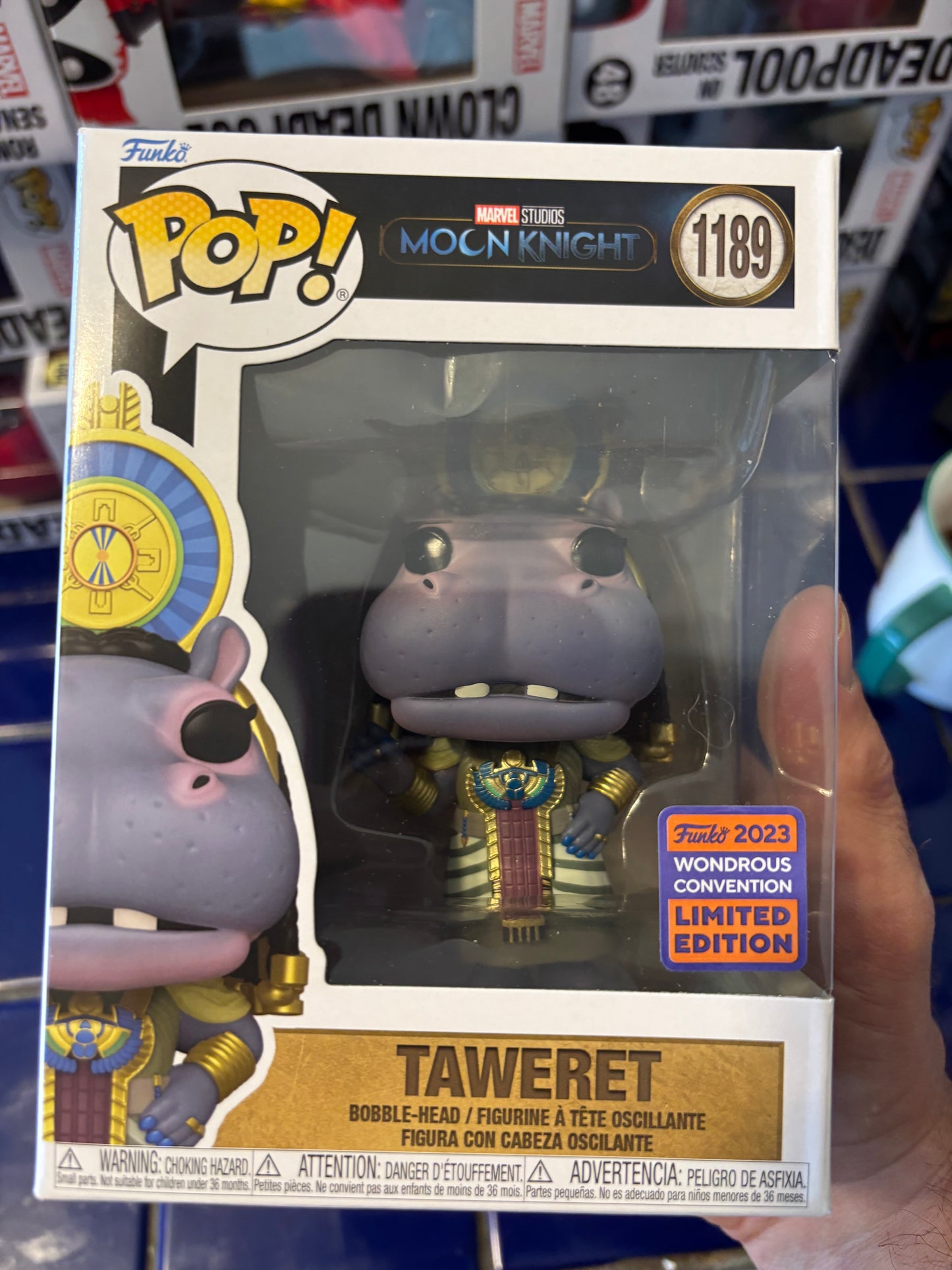 Funko  Pop!  Marvel :  Moon Knight : Taweret #1189 2023 Exclusive