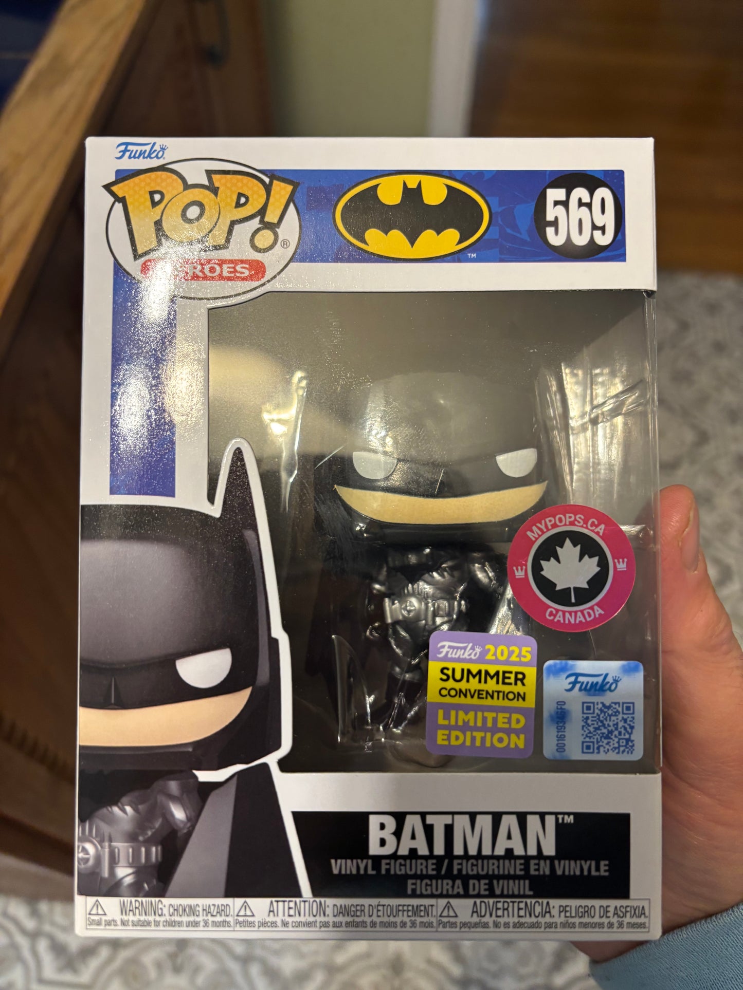 Funko Pop! Dc Comics : Batman #569 My Pops Exclusive 2025