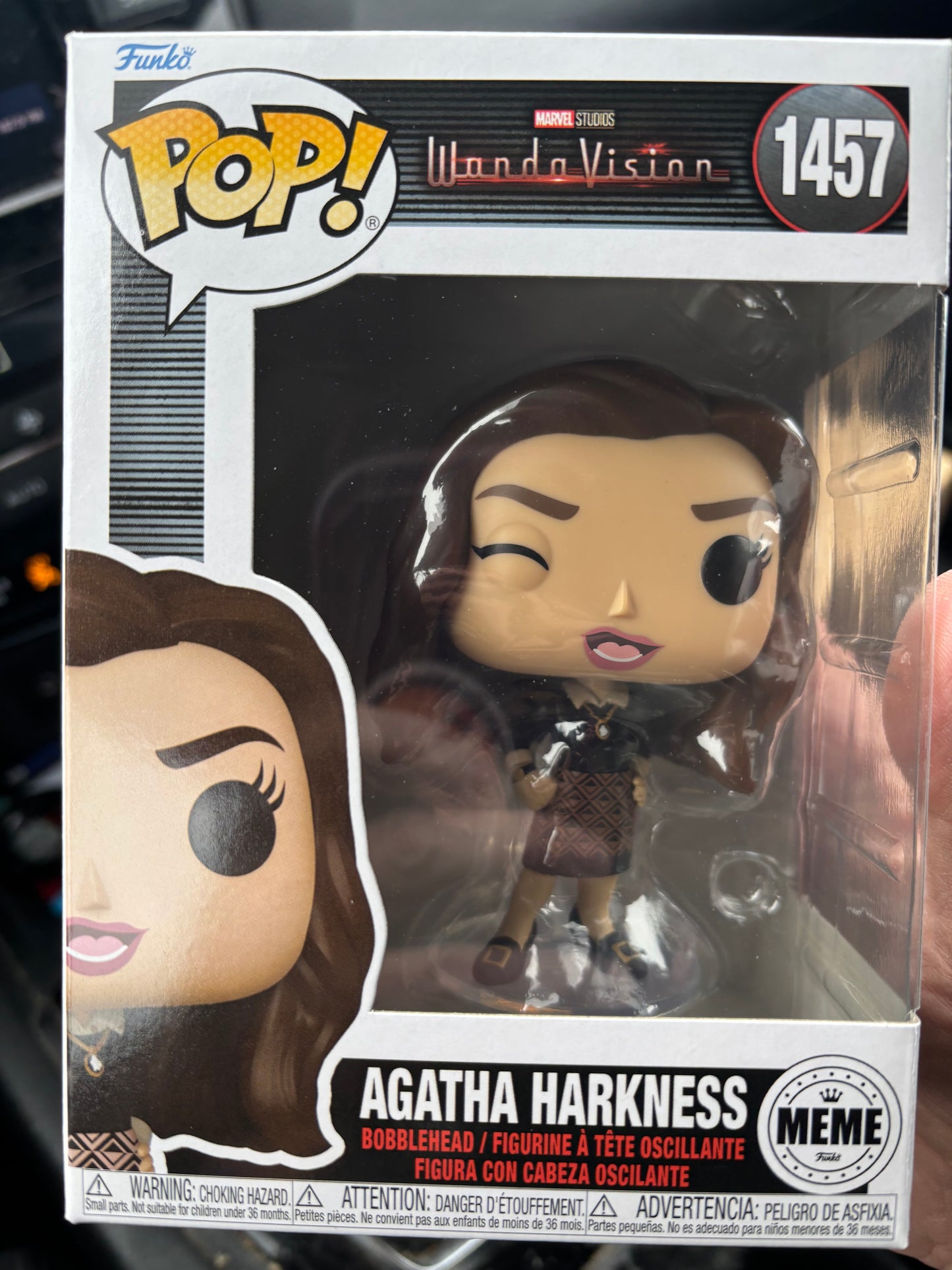 Funko Pop! Marvel:  Agatha harkness #1457 wandavision meme