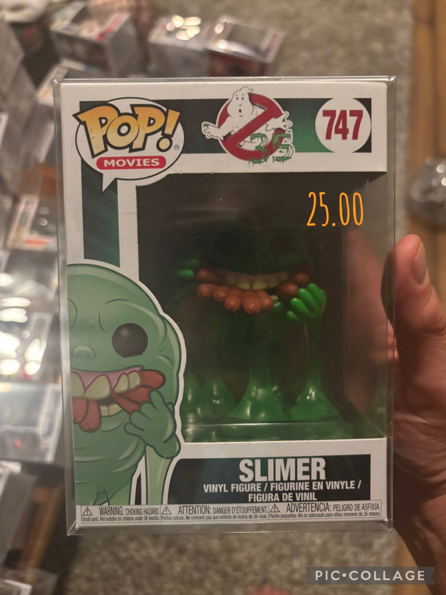 Funko Marvel Pop!  Ghostbusters : Slimer #747
