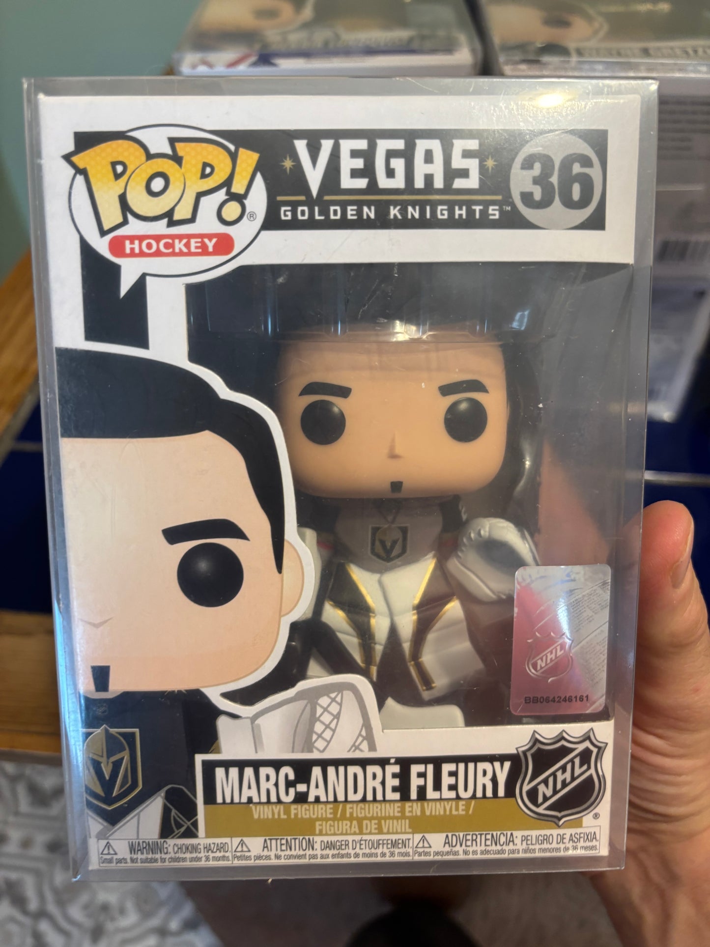 Nhl Funko Pop:  Marc-Andre Fleury #36 Las vegas knights