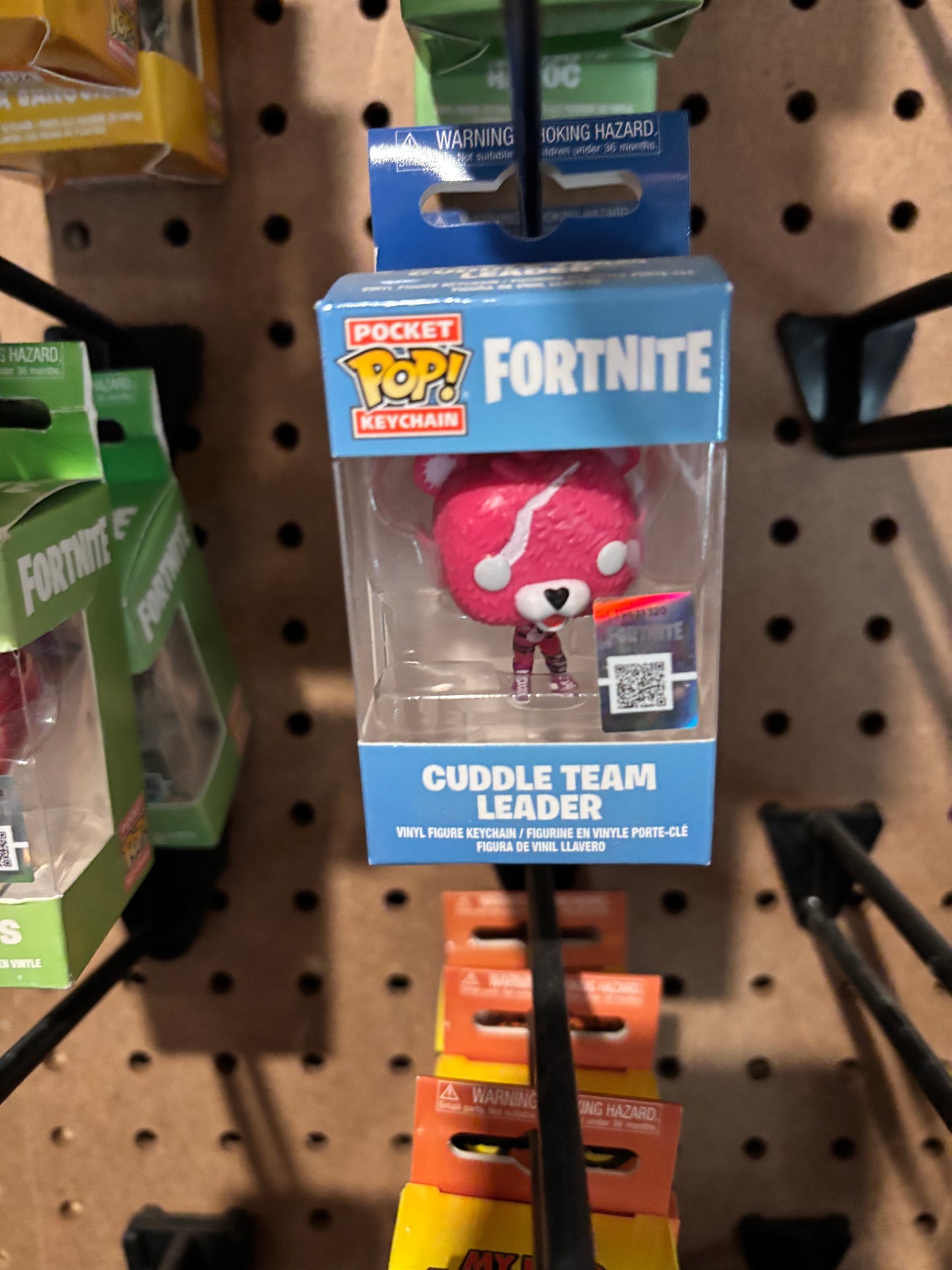 Funko Games Pop!  KeyChain / Bagclip  : Cuddle team Leader