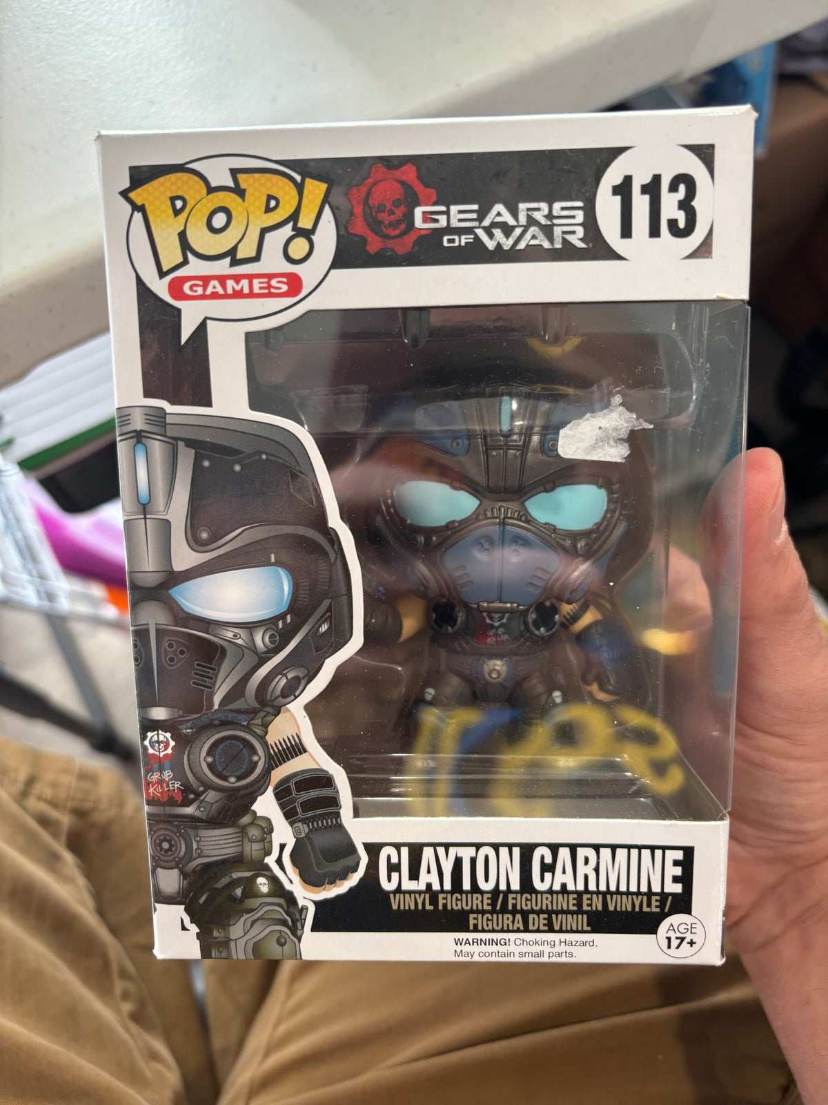 FUNKO POP! Gears of War Clayton Carmine #113