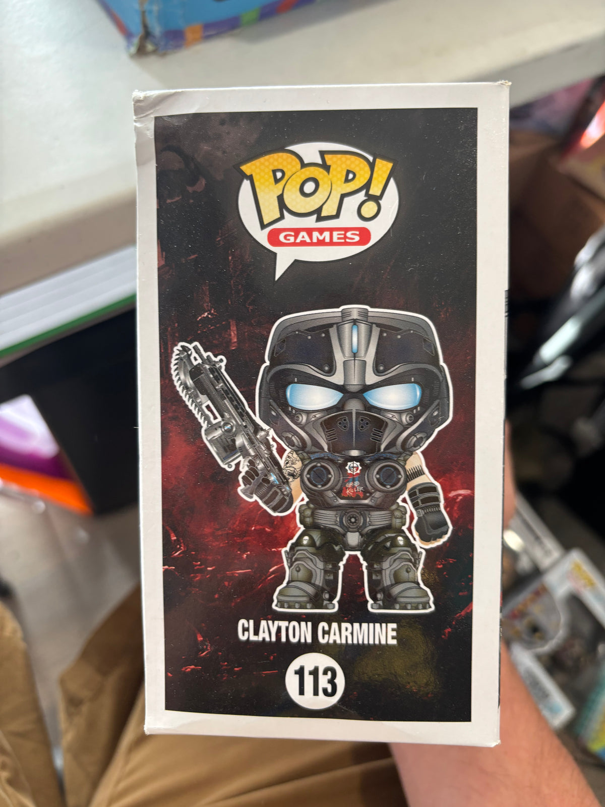 FUNKO POP! Gears of War Clayton Carmine #113