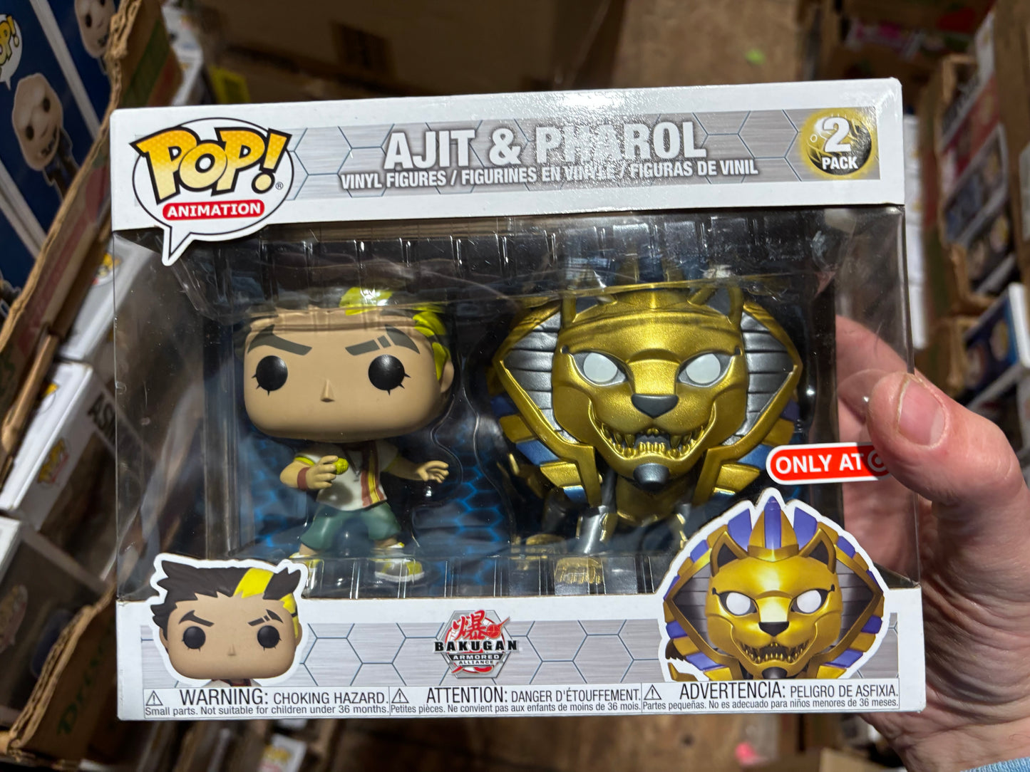 Pop! Bakugan : Ajit & Pharol 2 pack Target Exclusive