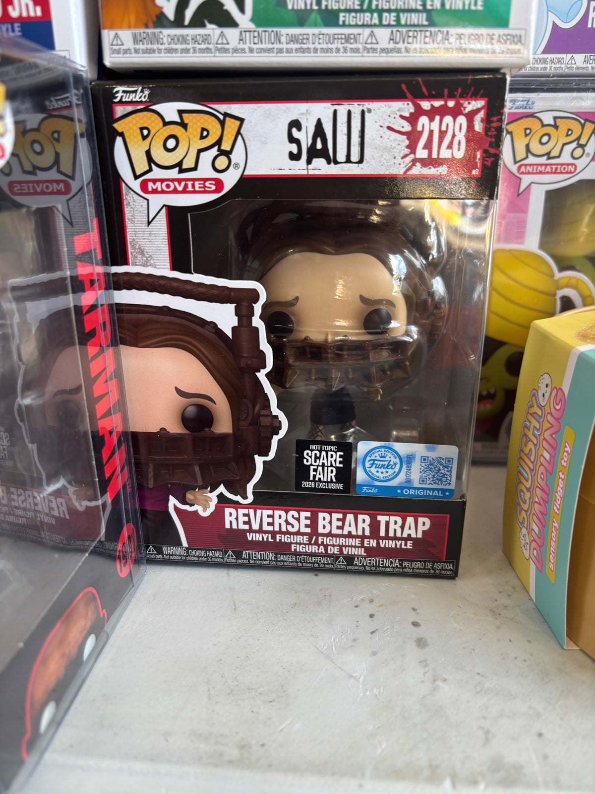 Saw : Reverse Bear Trap #2128  Hot topic Scare Fair Exclusive