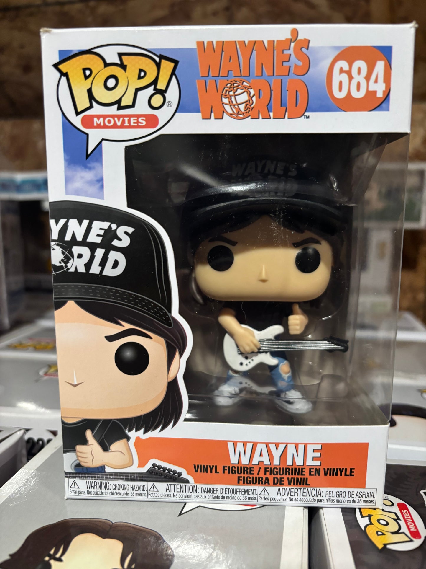 FUNKO POP! Movies:  Wayne's World : Wayne #684