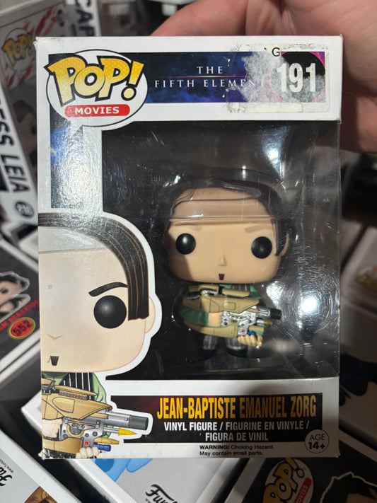 FUNKO POP! Movies:  The Fifth Element : Jean- Baptiste Emanuel Zorg #191