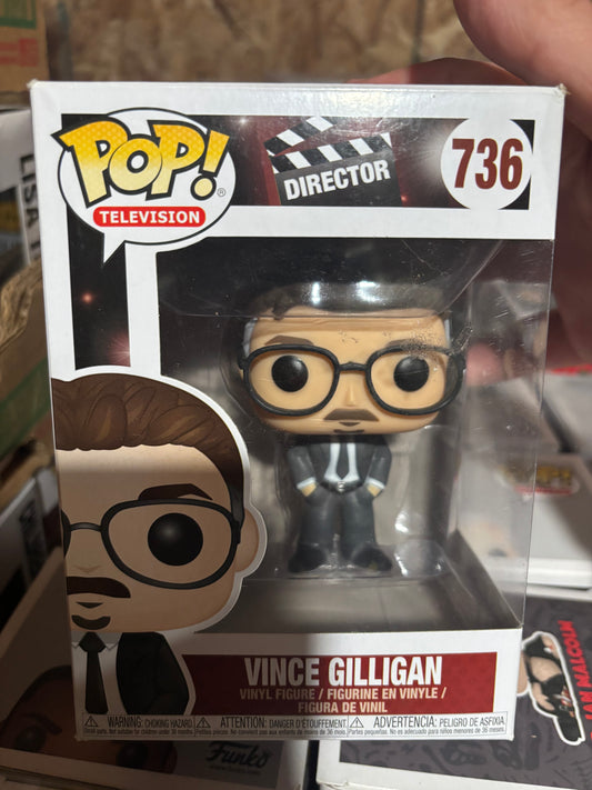 FUNKO POP! Movies:  Director :  Vince Gilligan #736