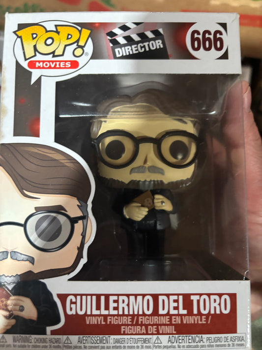 FUNKO POP! Movies:  Director : Guillermo Del Toro #666