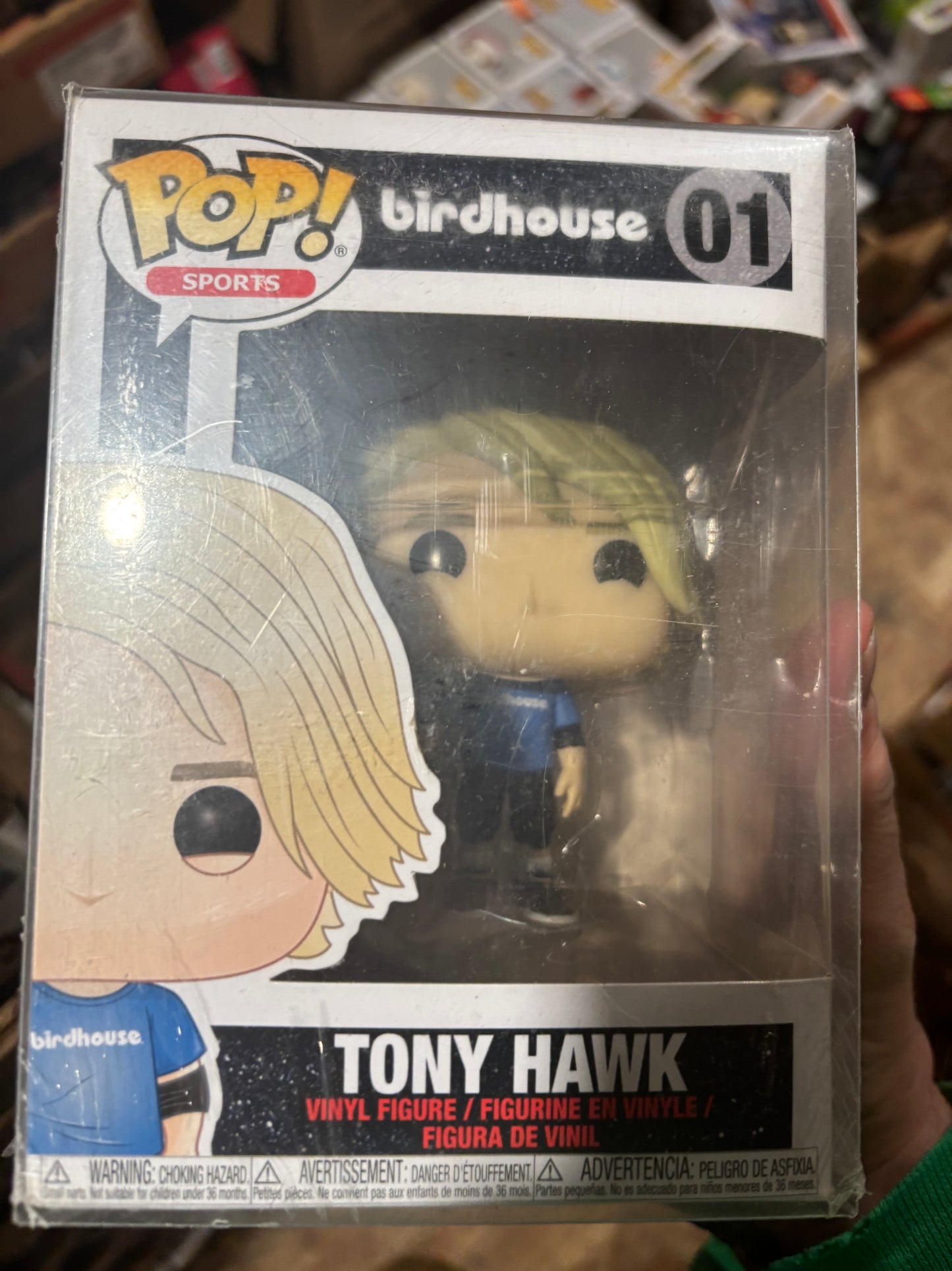 FUNKO POP Sports! : Tony Hawk  #01 Birdhouse