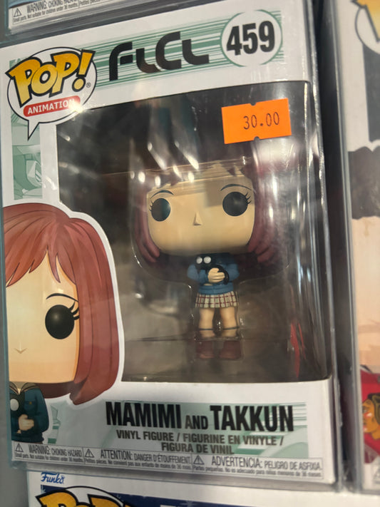 Anime Funko Pop :  FLCL : Mamimi and Takkun #459