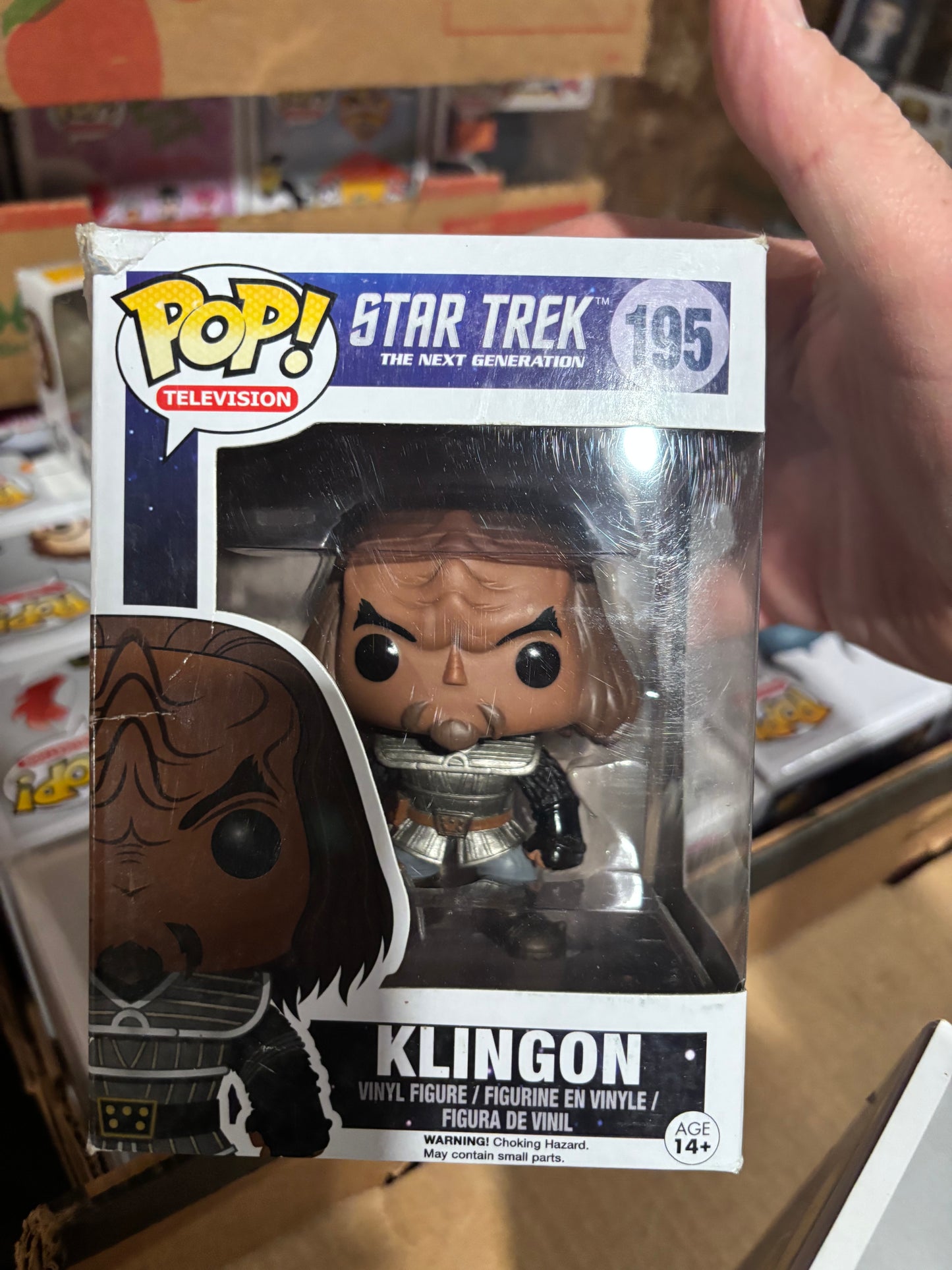 Star Trek The Next Generation Pop! Klingon #195  Worf