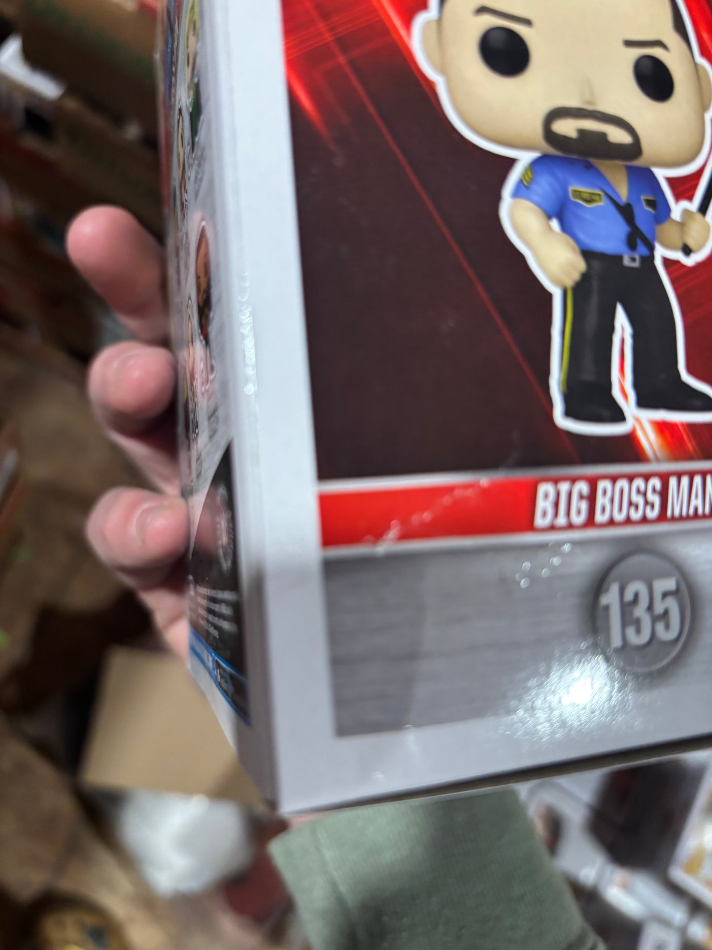 WWE Funko Pop! Big Boss Man #135 Gamestop Exclusive