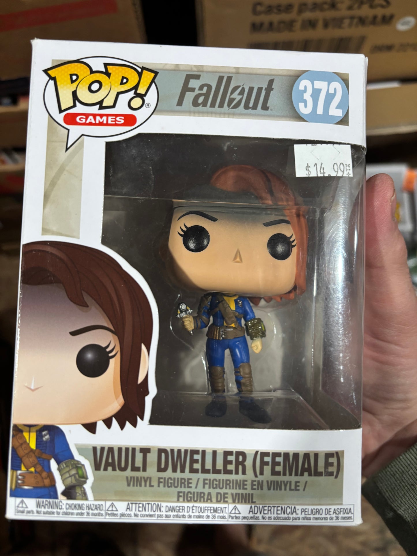 FUNKO POP! Fallout : Vault Dweller Female #372