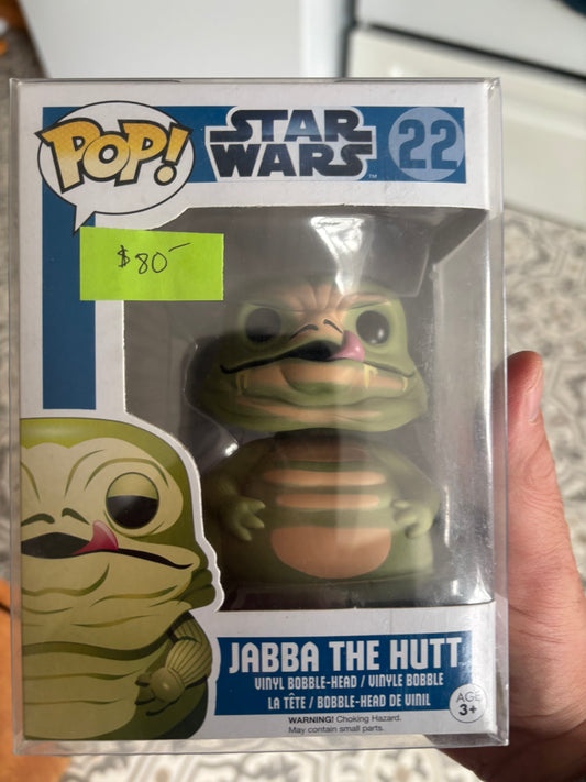 Star Wars Pop! Star Wars Pop!  Jabba The Hutt #22 Blue box