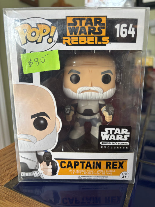 Star Wars Pop! Star Wars Rebels Pop!  Captain Rex #164 Smuggler's Bounty Exclusive