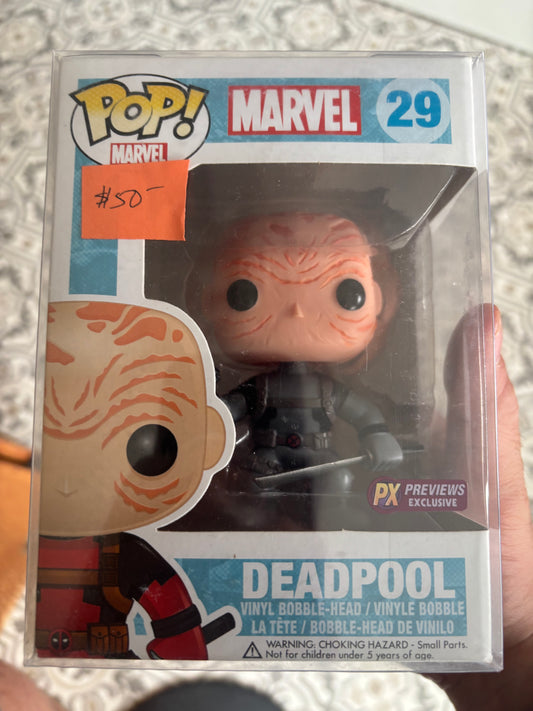 Funko Pop! Marvel X-Men Deadpool #29 Previews Exclusive