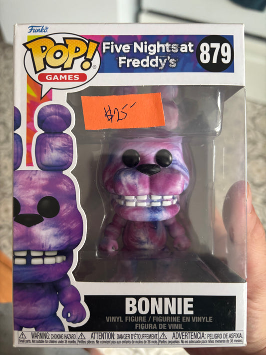 Video Games Funko Pop! Five Nights of Freddy : Bonnie #879 Tie Dye