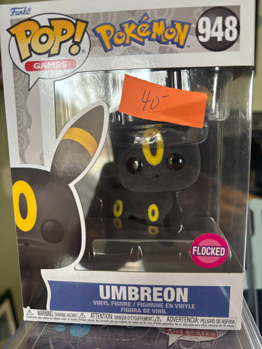 Pokémon Pop! Umbreon #948 Flocked Exclusive