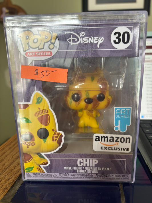 Disney Pop! Art Series : Chip #30 Amazon Exclusive