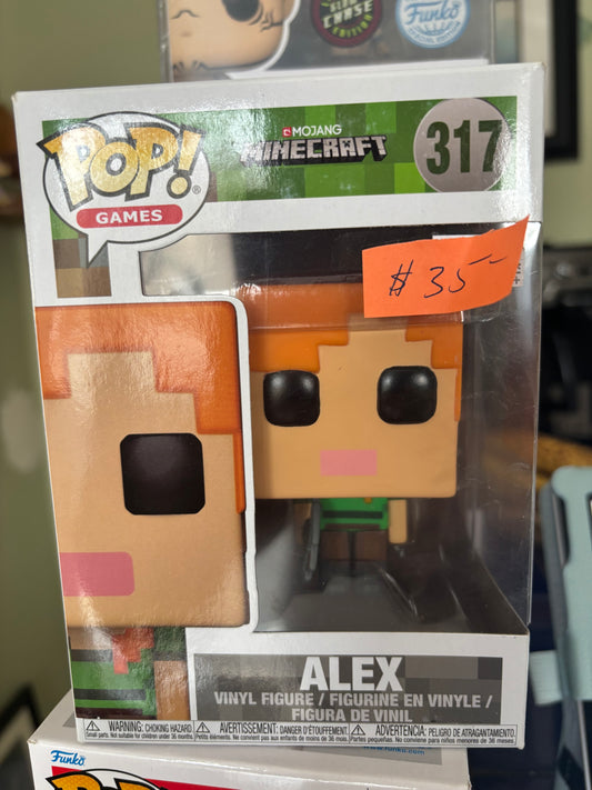 Funko Video Game Pop! Minecraft : Alex #317