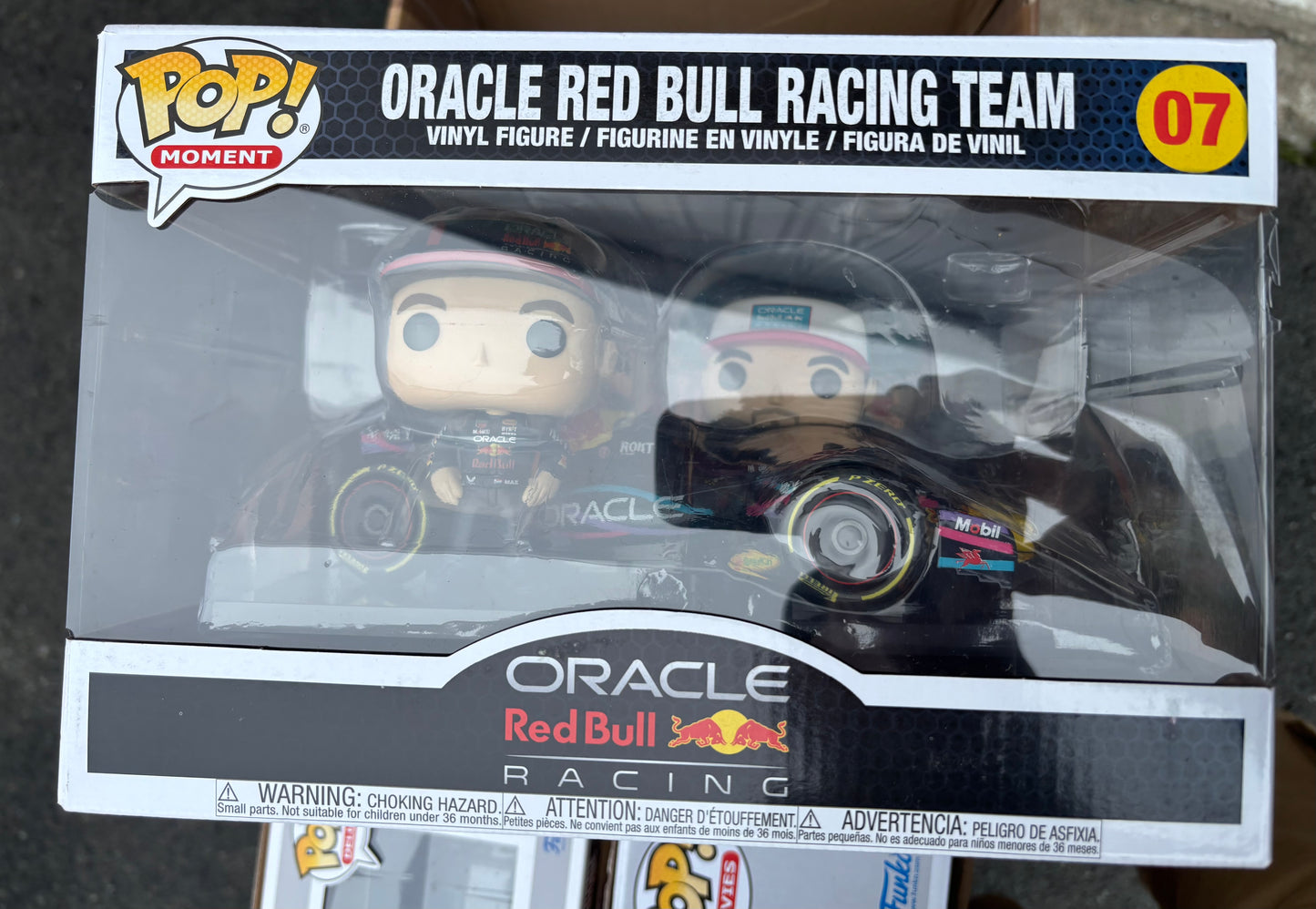 F1 Racing Funko  Pop rides : Oracle Red Bull Racing Team #07