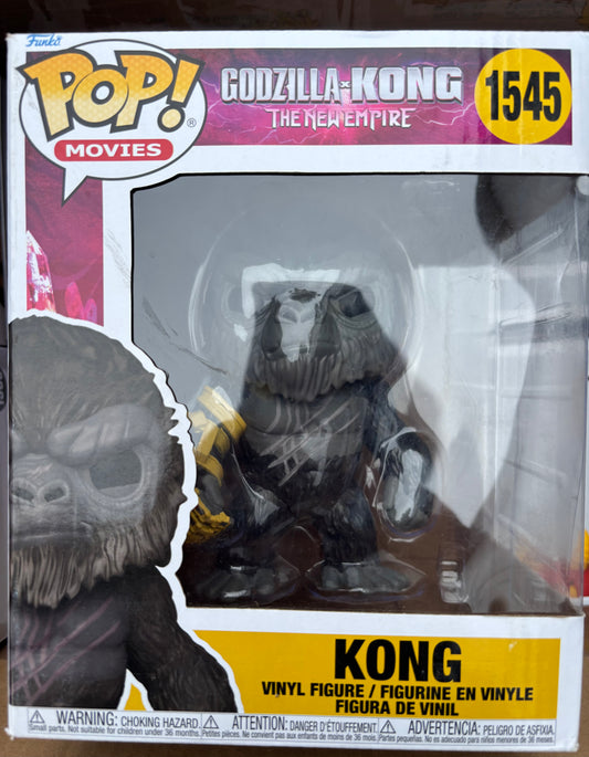 Funko Pop! Movies : Godzilla vs Kong : The New Empire : Kong #1545 Deluxe