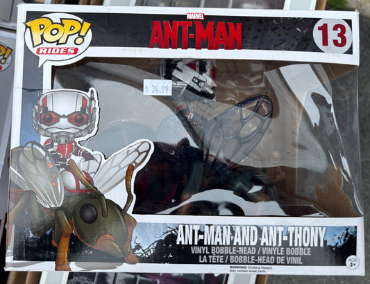 Funko Pop :  Marvel Rides: Ant-man and Ant-thony #13 Deluxe
