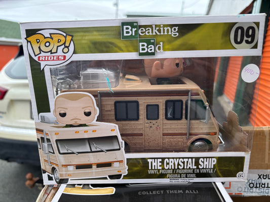 Funko Pop! Rides : The Crystal Ship Breaking Bad #09 (slight damage on top)