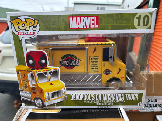 Funko Pop! Marvel Rides : Deadpool & Chimichanga Truck #10