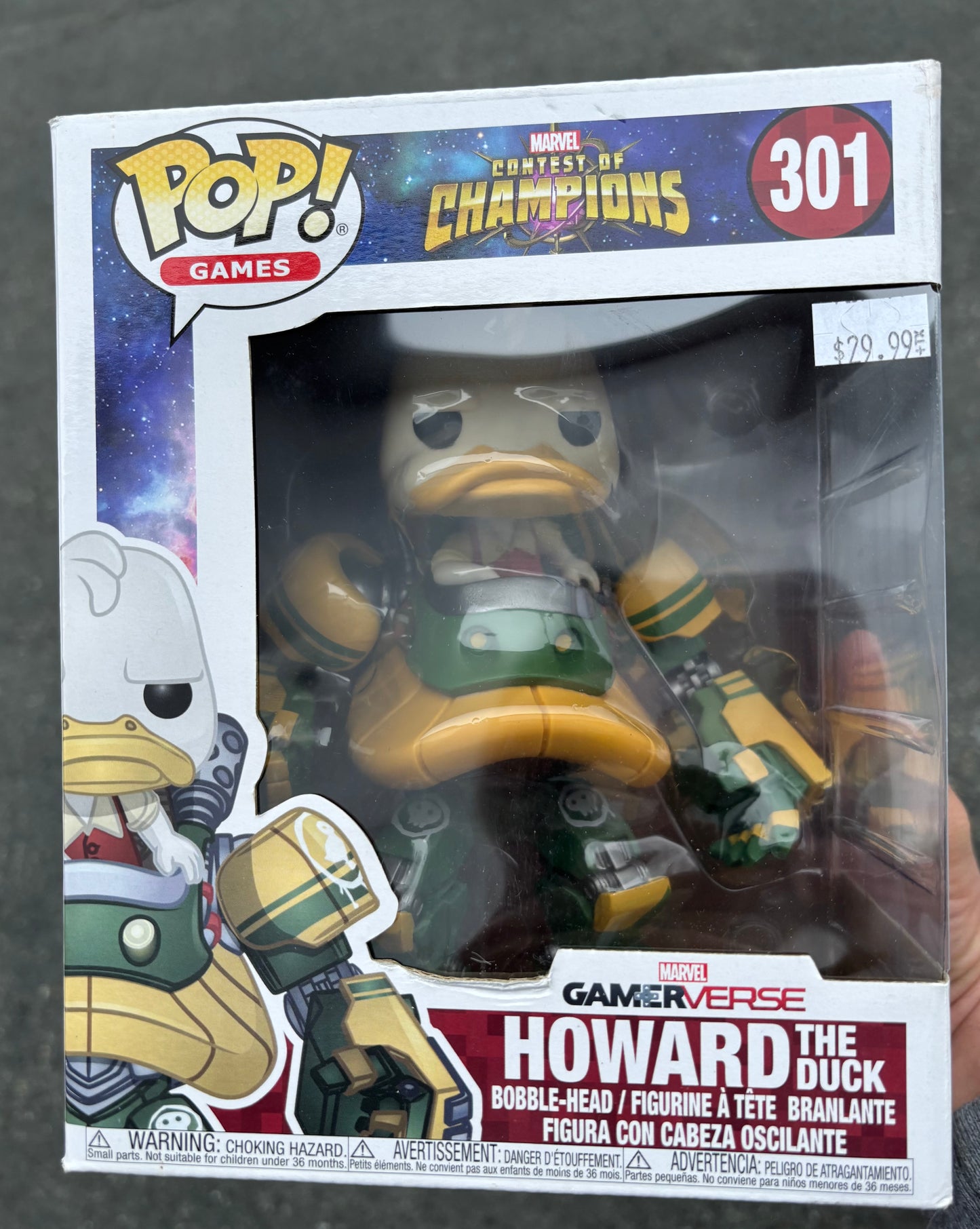 Funko Pop : Marvel : Contest of Champions : Howard the Duck #301 Gamerverse