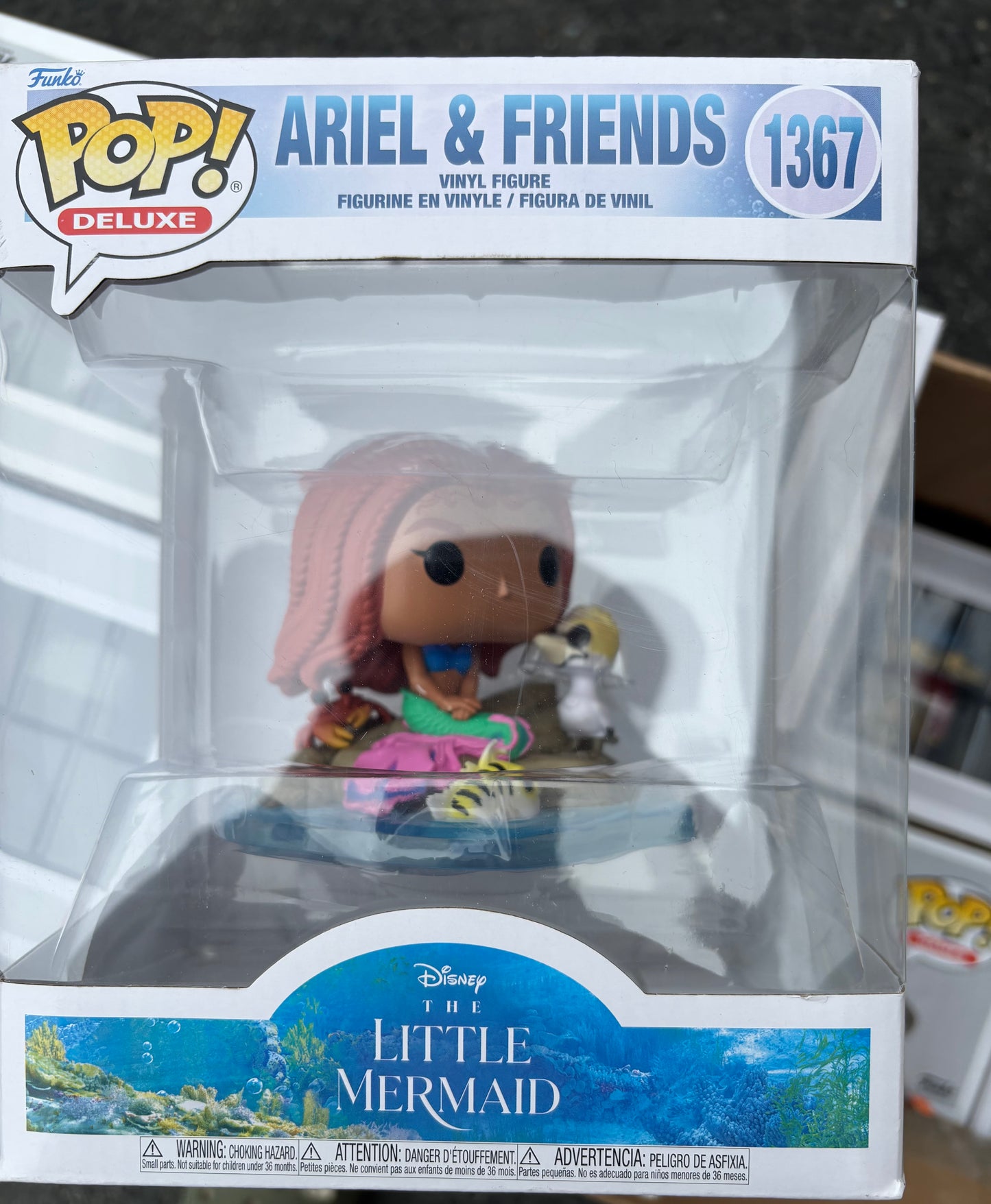 Funko Pop : Disney : Ariel and Friends #1367 deluxe The LIttle Mermaid