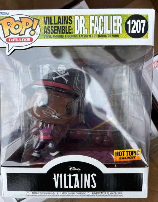 Funko Pop : Disney Villains : Villains Assemble : Dr Facilier #1207 Hot Topic Exclusive