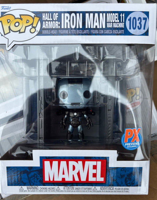 Funko Pop : Marvel  : Hall of Armor : Iron Man Model 11 #1037 Px Exclusive