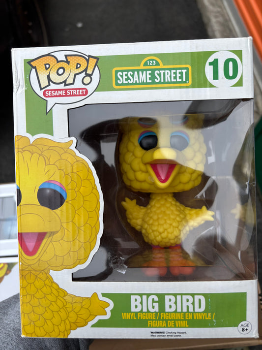 Funko Pop : Sesame Street : Big Bird #10 (slight box damage)
