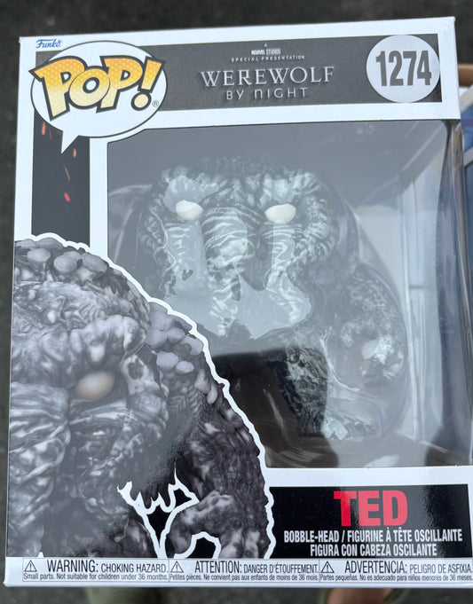 Funko Pop : Marvel  : Werewolf by Night : Ted #1274 Deluxe Sale