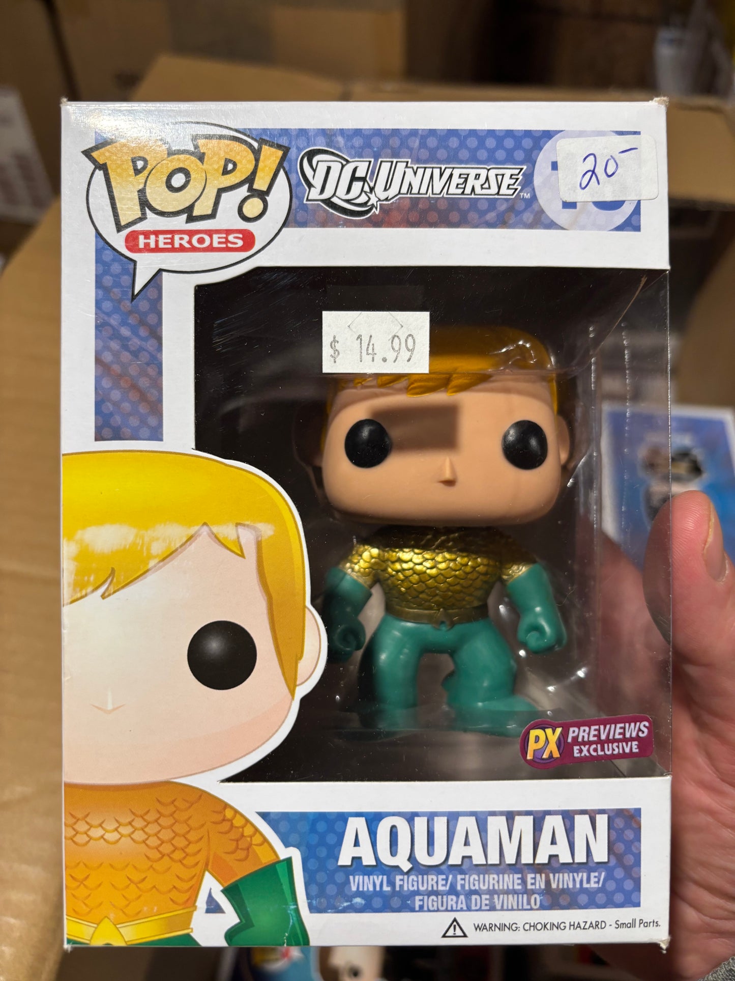 FUNKO POP! Dc Comics : Aquanman #20 Px Previews Exclusive