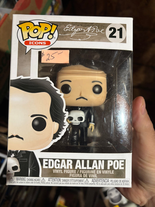 FUNKO POP! Icons : Edgar Allan Poe #21