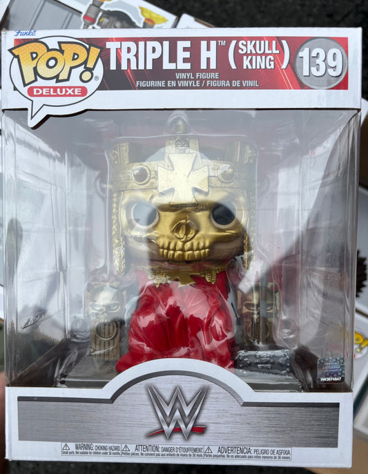 WWE Funko Pop : WWE - Triple H Skull King #139 Deluxe