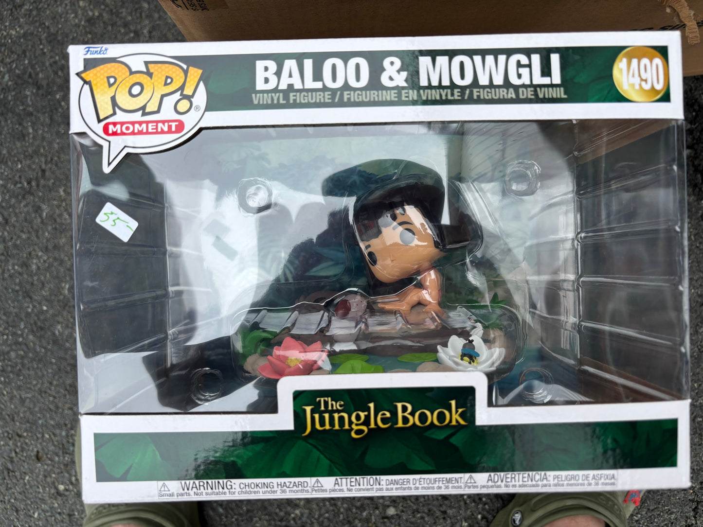 Funko Pop! Disney : The Jungle Book : Baloo & Mowgli #1490 Deluxe