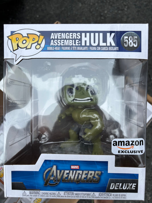 Funko Pop : Marvel : Avengers Assemble : Incredibe Hulk #585 Amazon Exclusive Deluxe