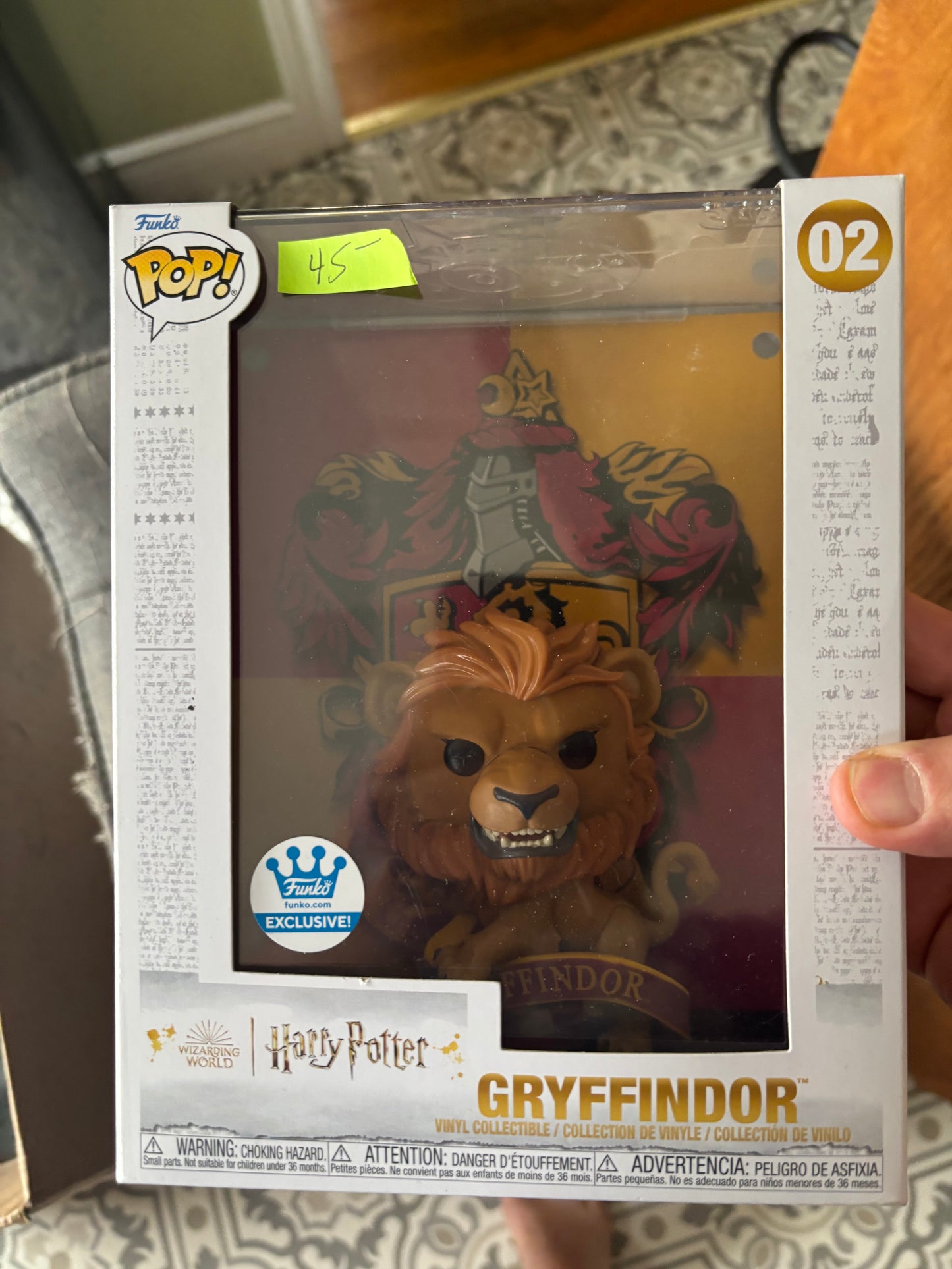 Harry Potter Pop! Harry Potter Gryffindor #02 Funko store Exclusive Cover Art