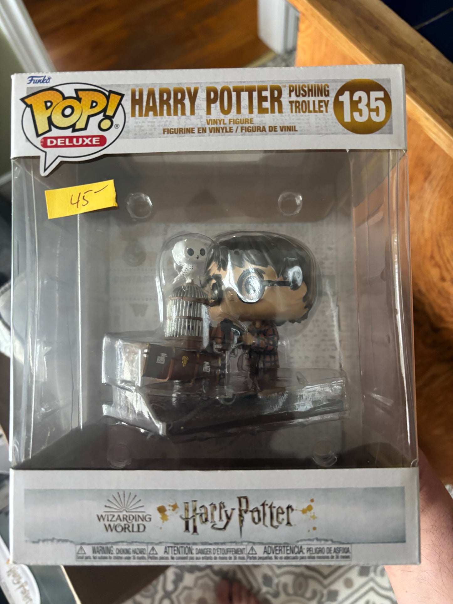 Harry Potter Pop! Harry Potter Pushing Trolley #135 Deluxe