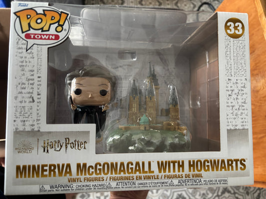Harry Potter Pop! Minerva Mcgonagall with Hogwarts #33 Deluxe