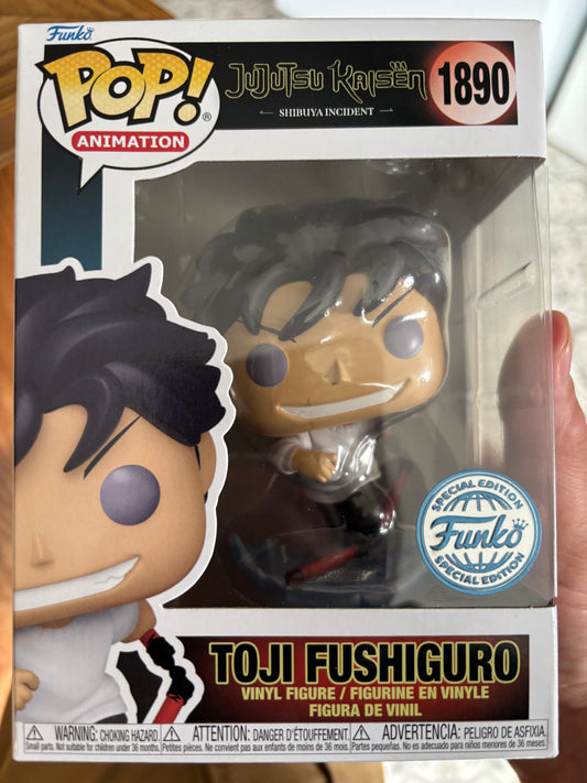 Jujutsu Kaisen Pop! Toji Fushiguro #1890 Shared Exclusive