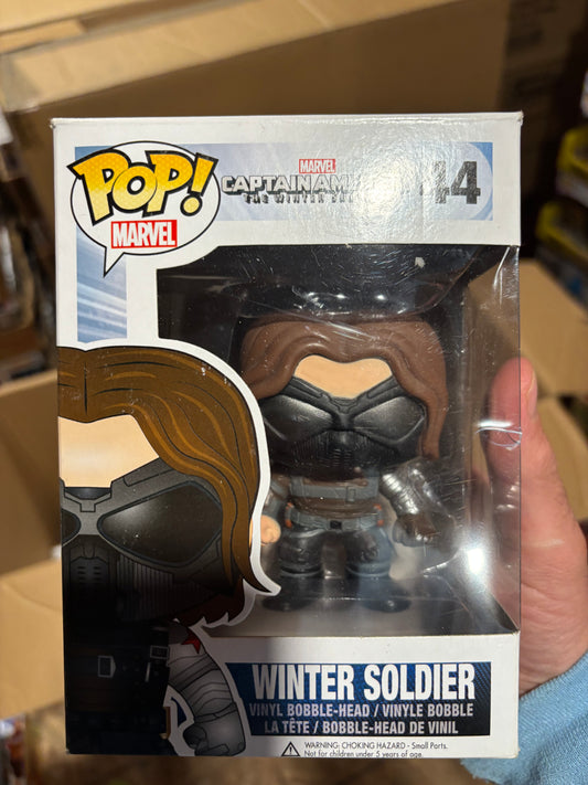 Funko Marvel winter soldier Bucky Barnes  Captain America Pop! Winter Solider #14