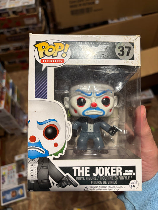 Funko Batman Pop! The Joker Bank Robber #37 (Box damage)