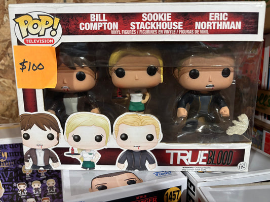 Funko Horror: True Blood 3 pack : Bill Compton, Sookie Stackhouse, Eric Northman
