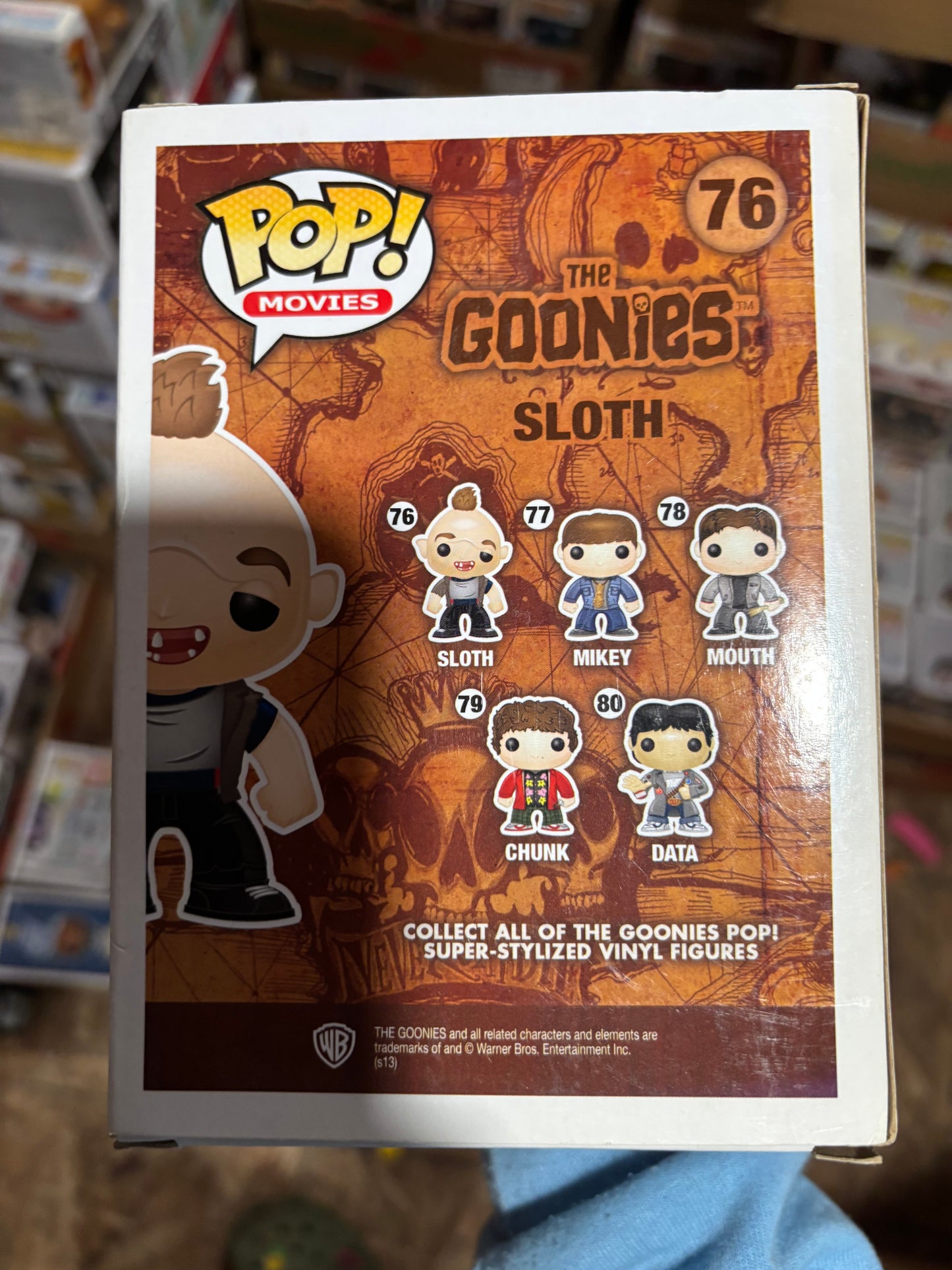Funko Goonies Pop! Sloth #76